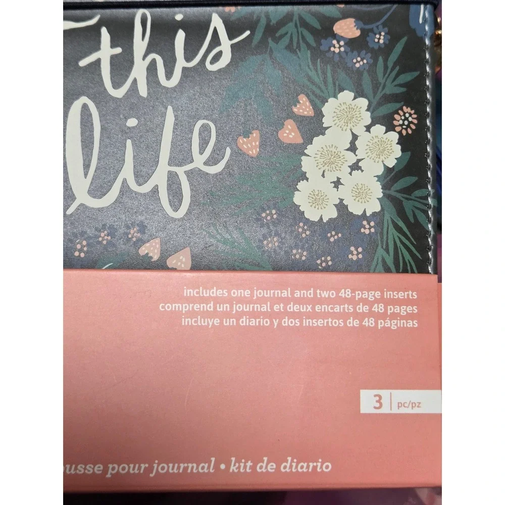 Crate Paper Journal Studio Kit Love This Life Floral Traveler Notebook 344526